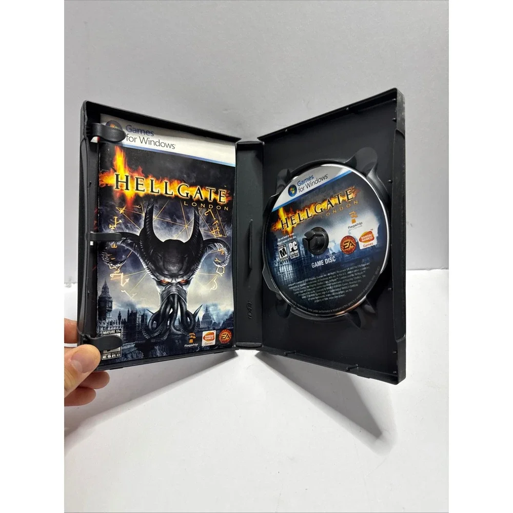 Hellgate London PC DVD Game 2007 Action RPG Flagship Studios EA Namco Bandai
